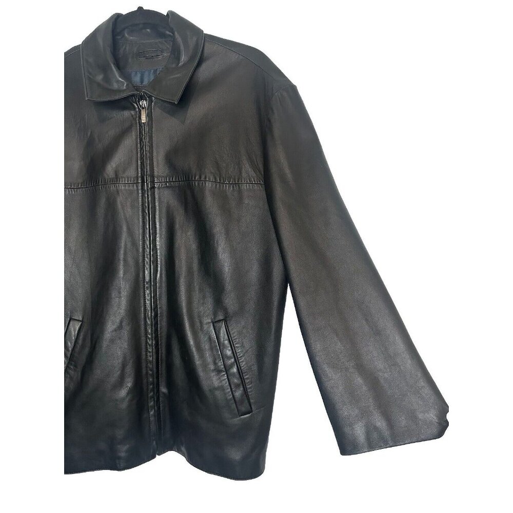 Marcel Kassini Authentic Leather Jacket. S. Working Pockets, Zipper. Must see!